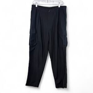 COS Women’s Black Cargo Pants EUR 50 US 14 - Minimalist‎ Utility Gorpcore XL